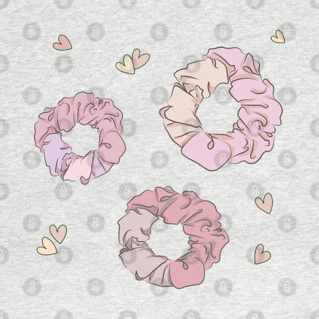 cute hair scrunchie by princessmi-com